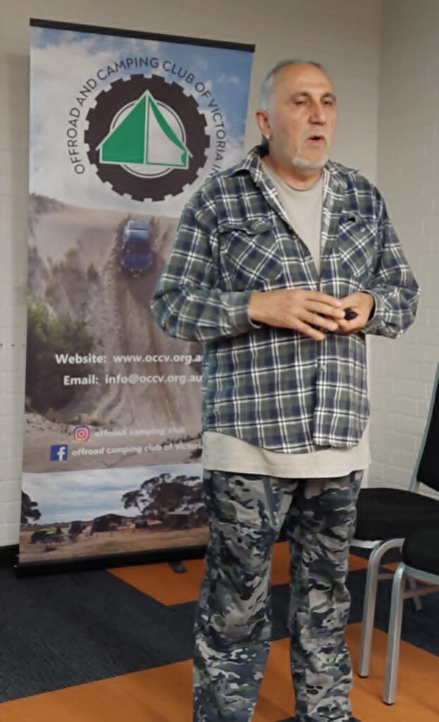 Rudi Paolett is presenting at the Club