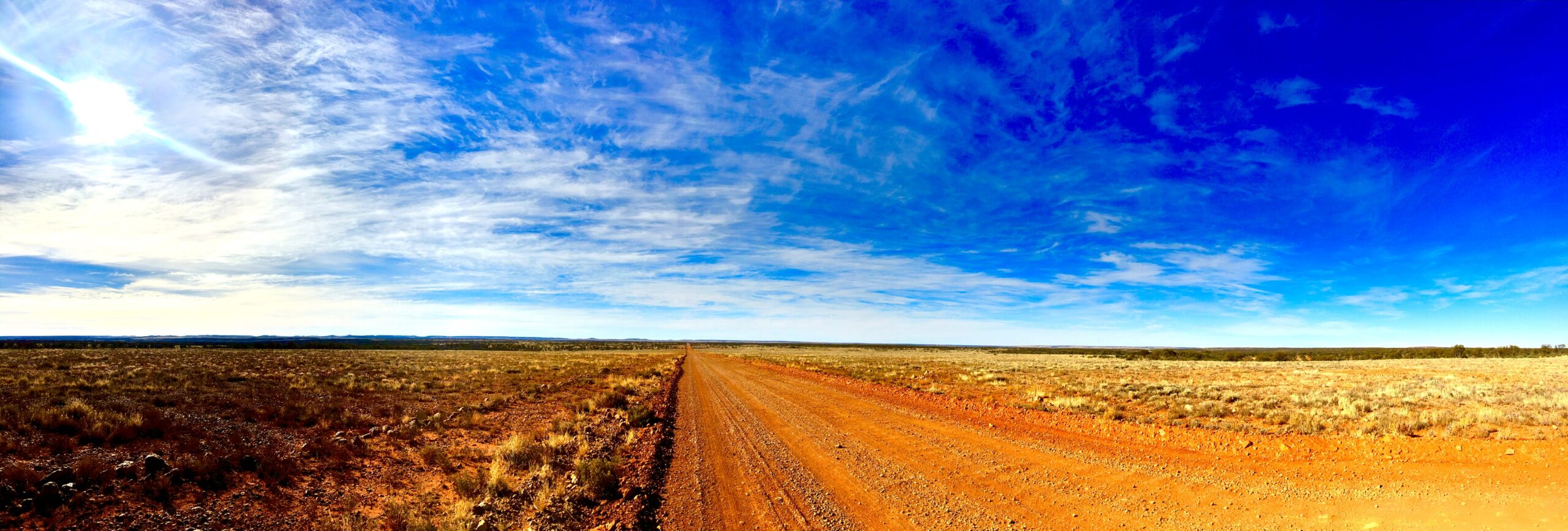 Oodnatta Track isolation in the outback of South Australia
