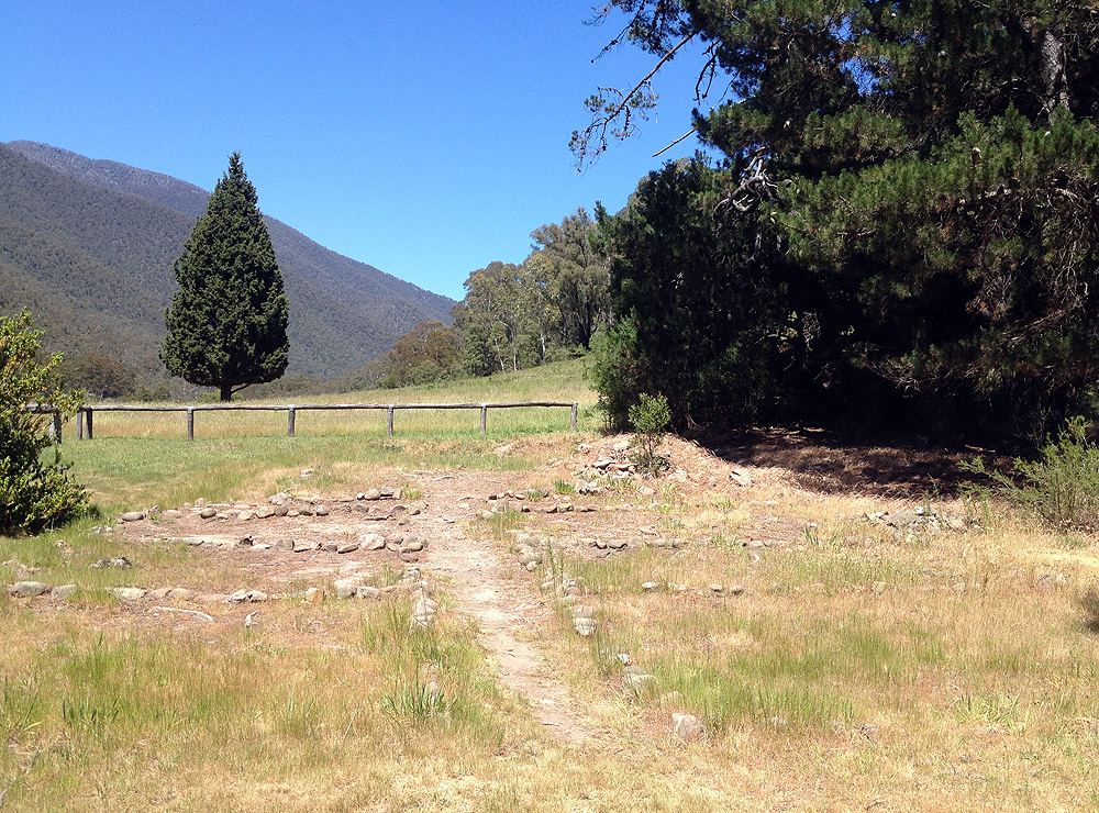 Wonnangatta Homestead remains